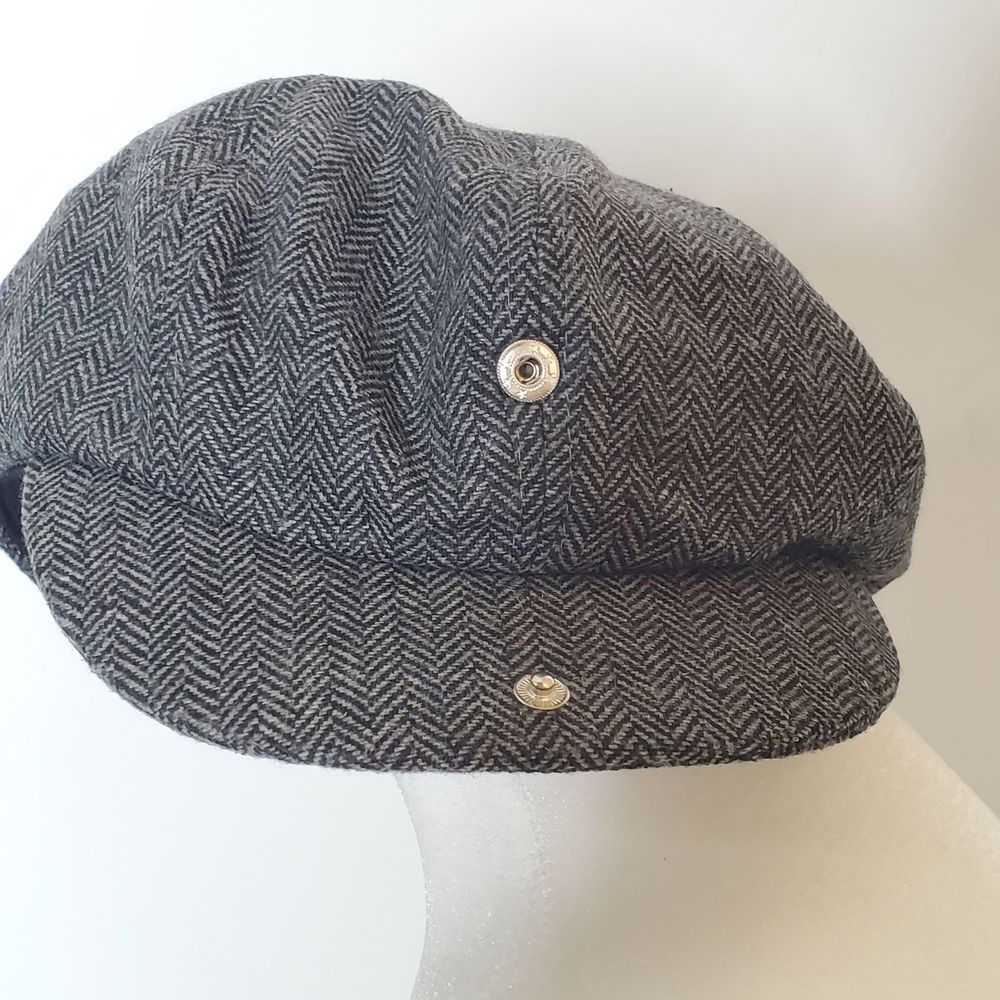 Brixton Newsboy Hat Gray Size 7 1/4 58 cm